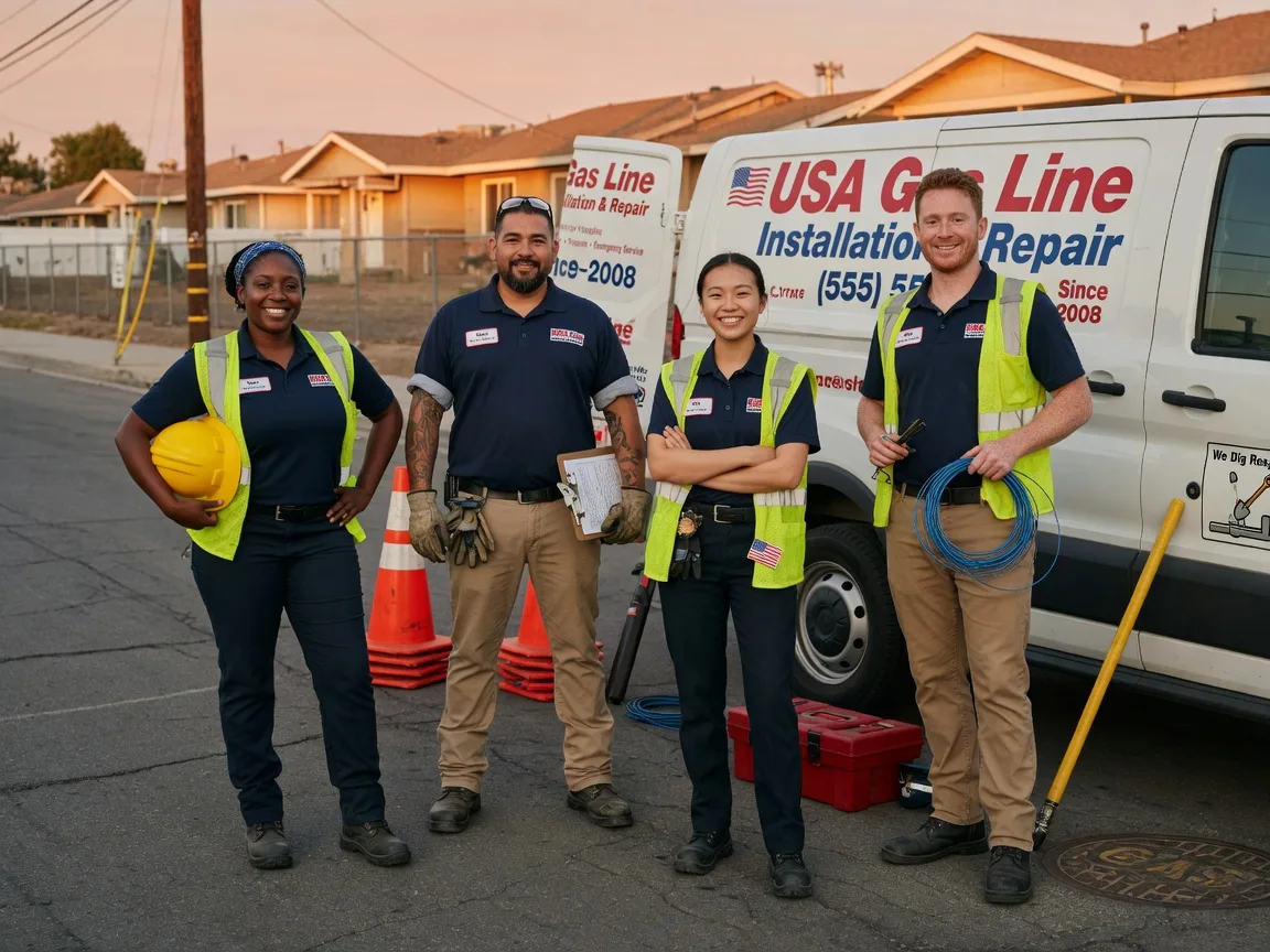 Gas Line Installation company in Sarver, PA